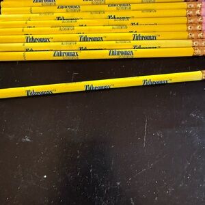 promotional yellow wooden pencils set of 10